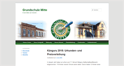 Desktop Screenshot of grundschule-oberursel.de